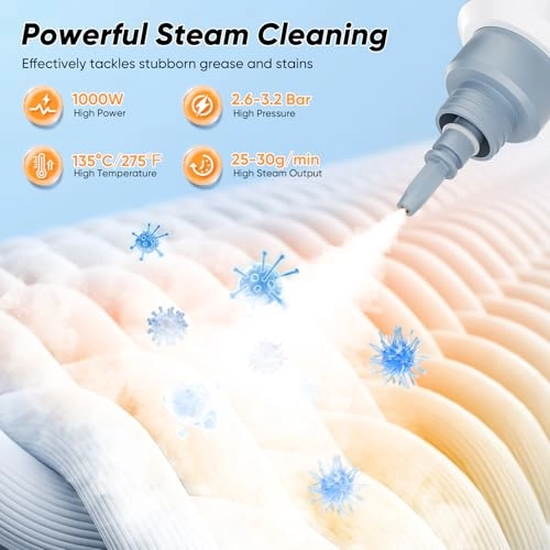 Portable Steam Cleaner - 2.6 to 3.2 bar 350ml