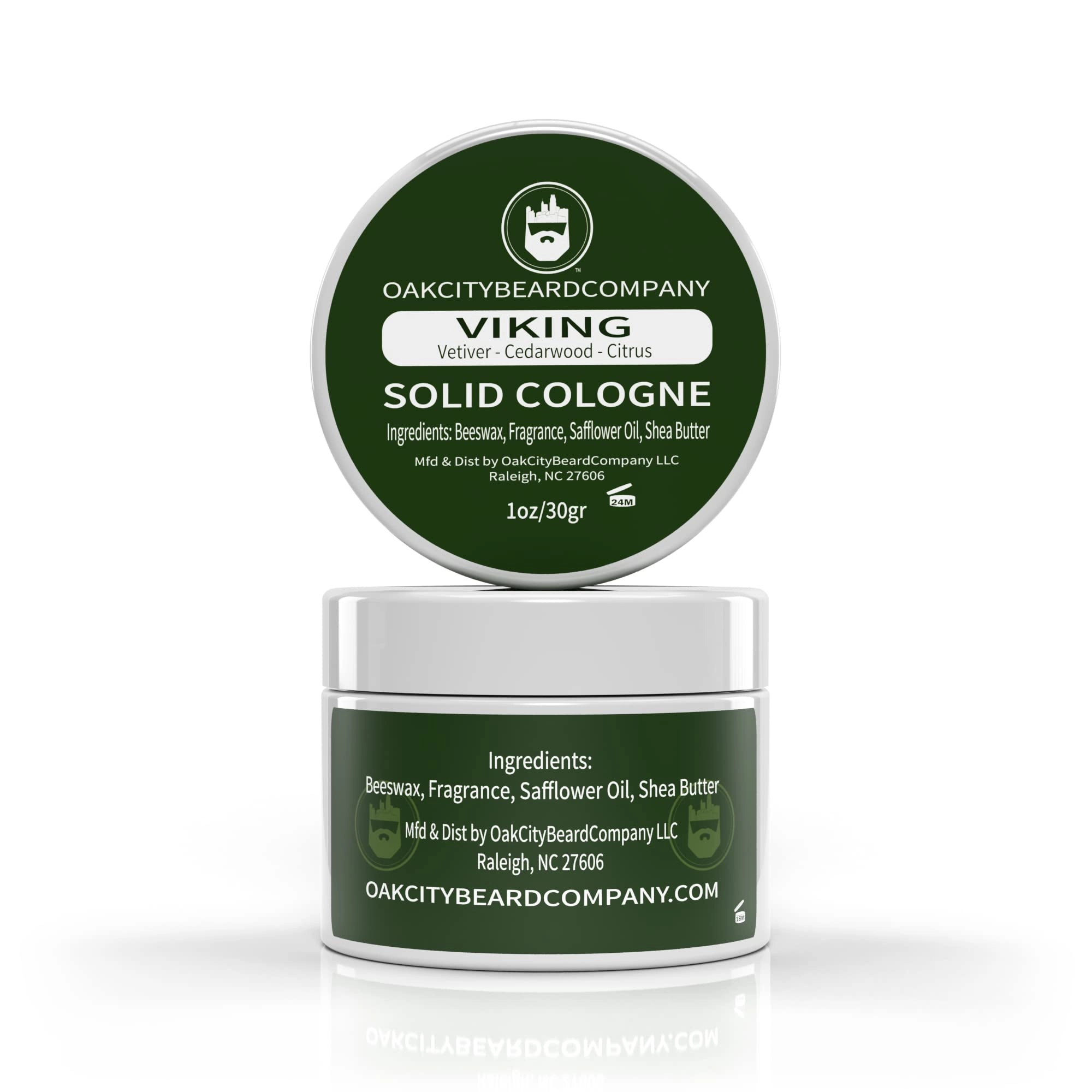 Oak City Beard Company LLC Viking - Solid Cologne 1 Ounce