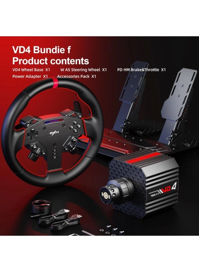 VD4 Racing Wheel & Pedals - PC Bundle