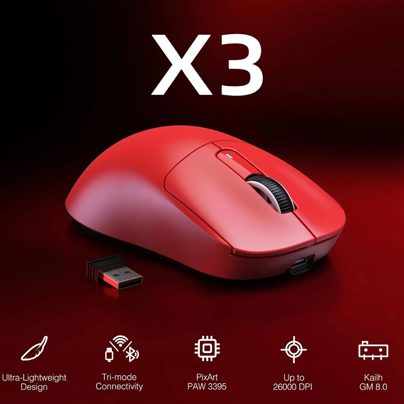X3 Gaming Mouse - Wireless