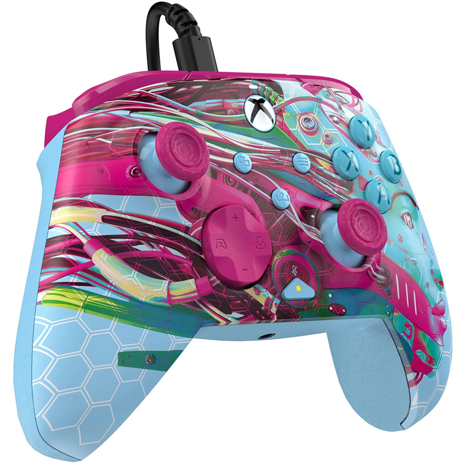 Xbox Series X/S Wired Rematch Controller Android Dreams Glow In The Dark