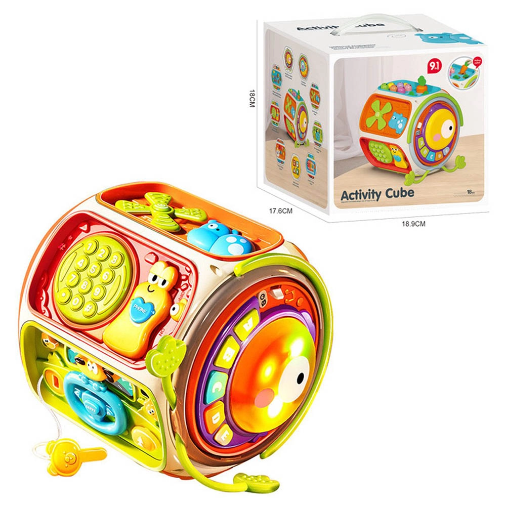 Little Learners Multi Multi-Activity 9-Sided Educational Toy - 18m+