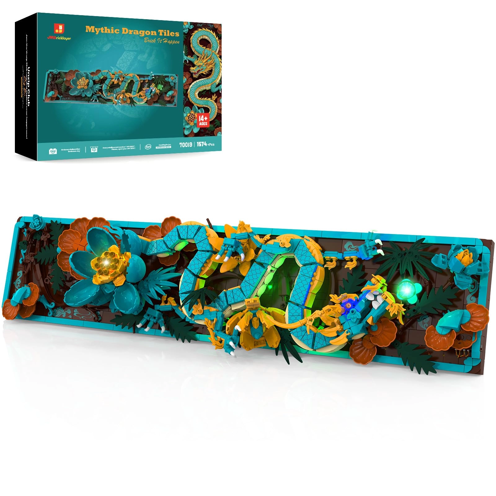 JMBricklayer Mythic Dragon - 1574 pcs