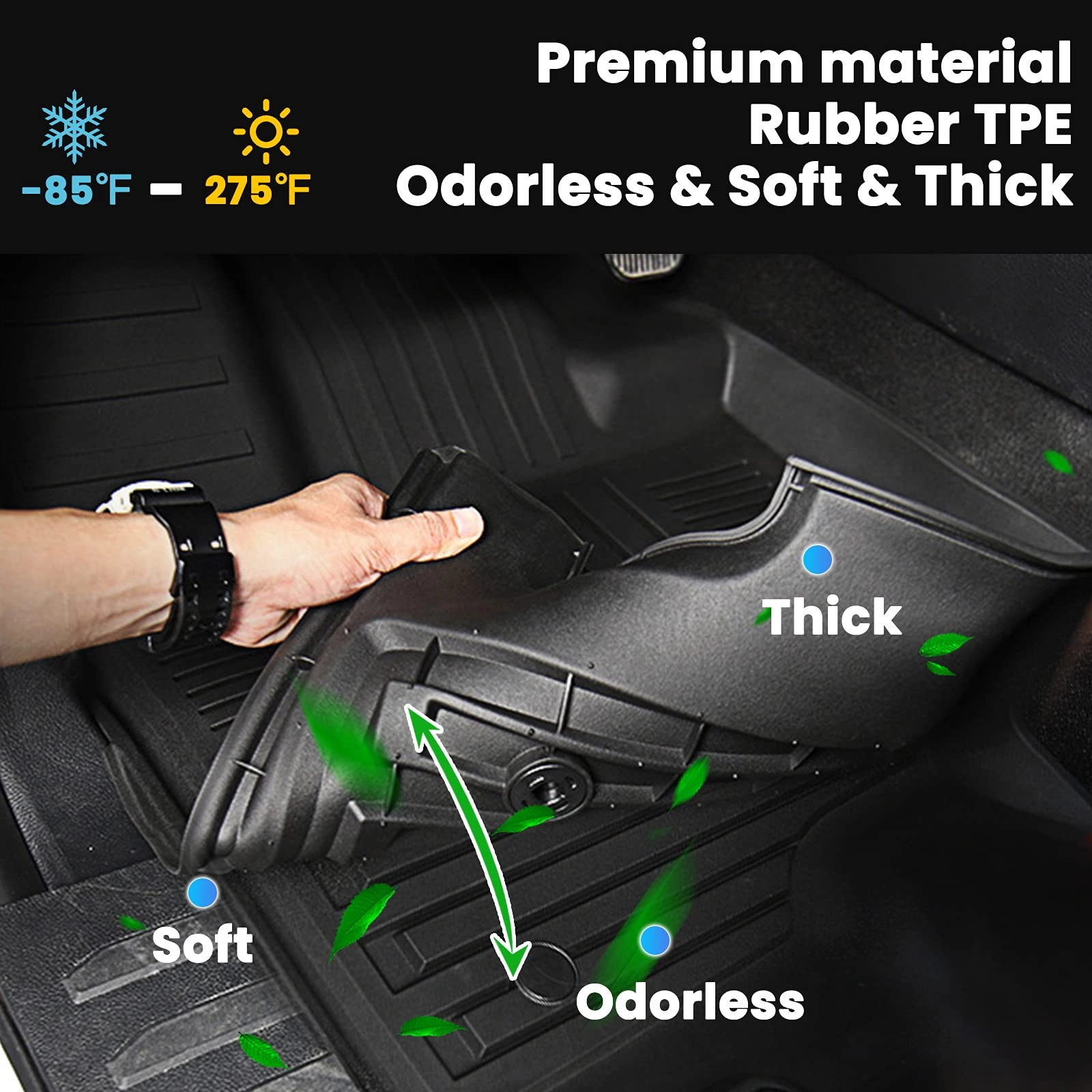 All Weather Floor Mats - Honda Accord 2018-2022
