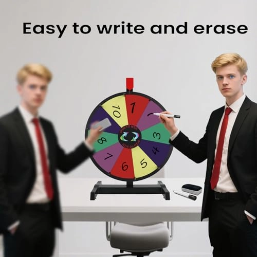 Tabletop Spinning Prize Wheel - 12 years and up