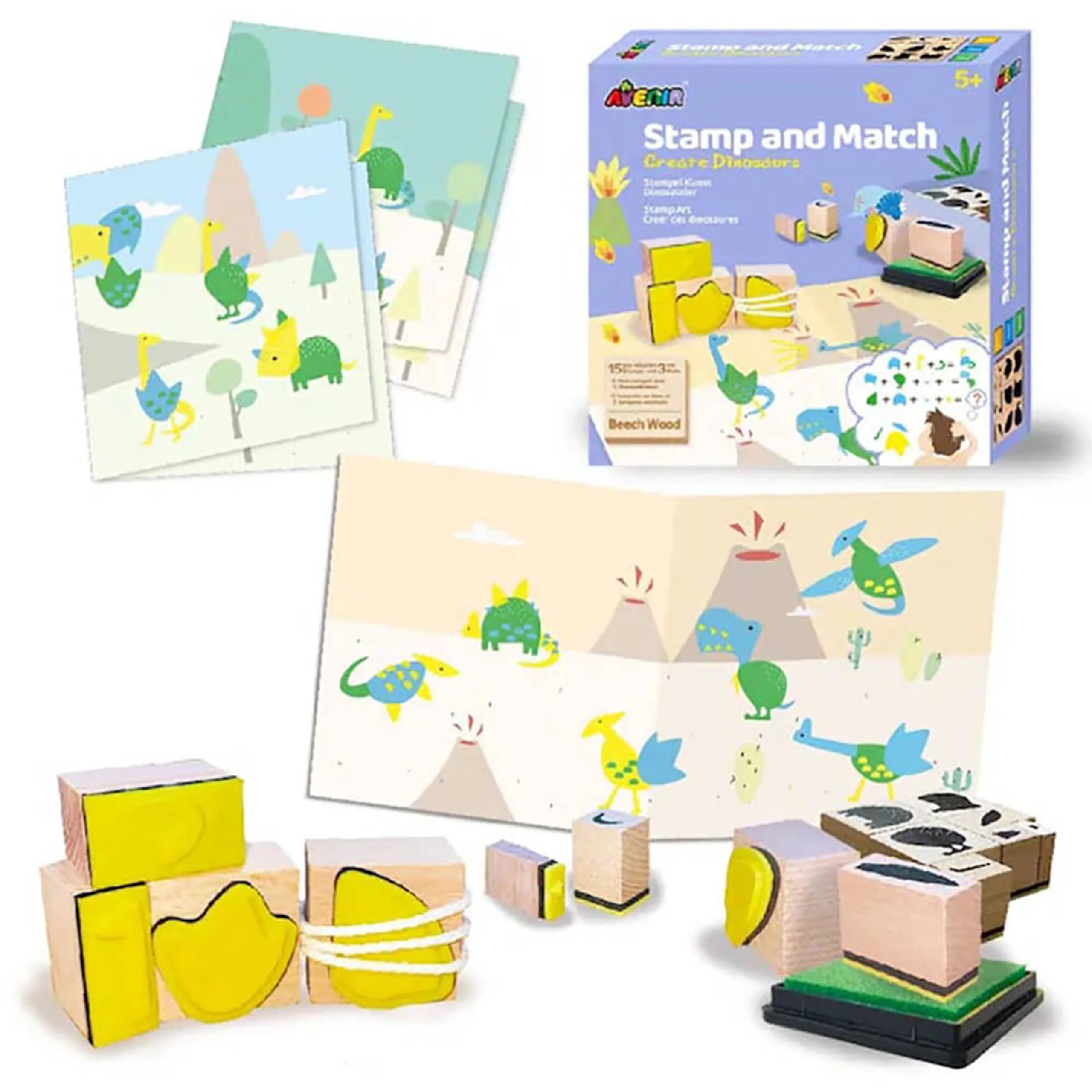 Stamp & Match Craft Kit