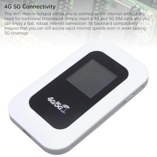 Portable WiFi Mobile Hotspot - 4G and 5G 300Mbps