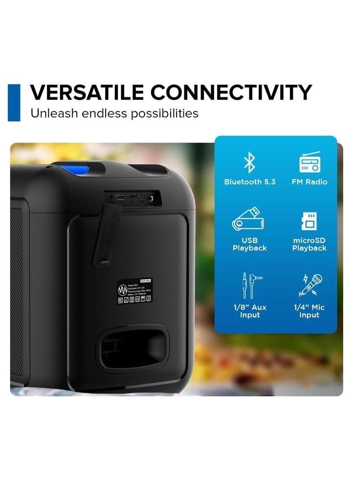 Portable Bluetooth Boombox - 100W 200W