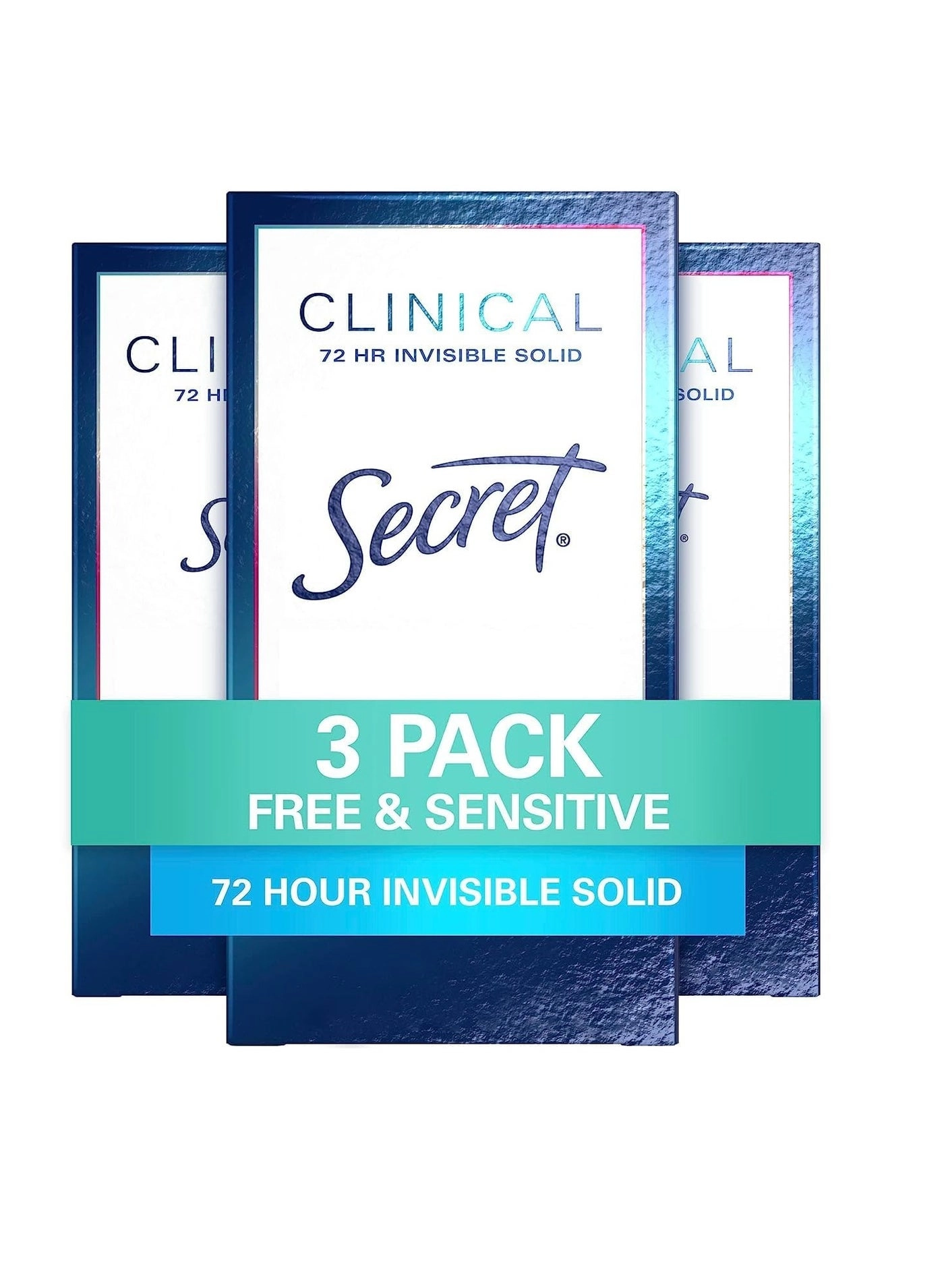 Clinical Strength Invisible Solid Antiperspirant And Deodorant - Free And Sensitive 45 g