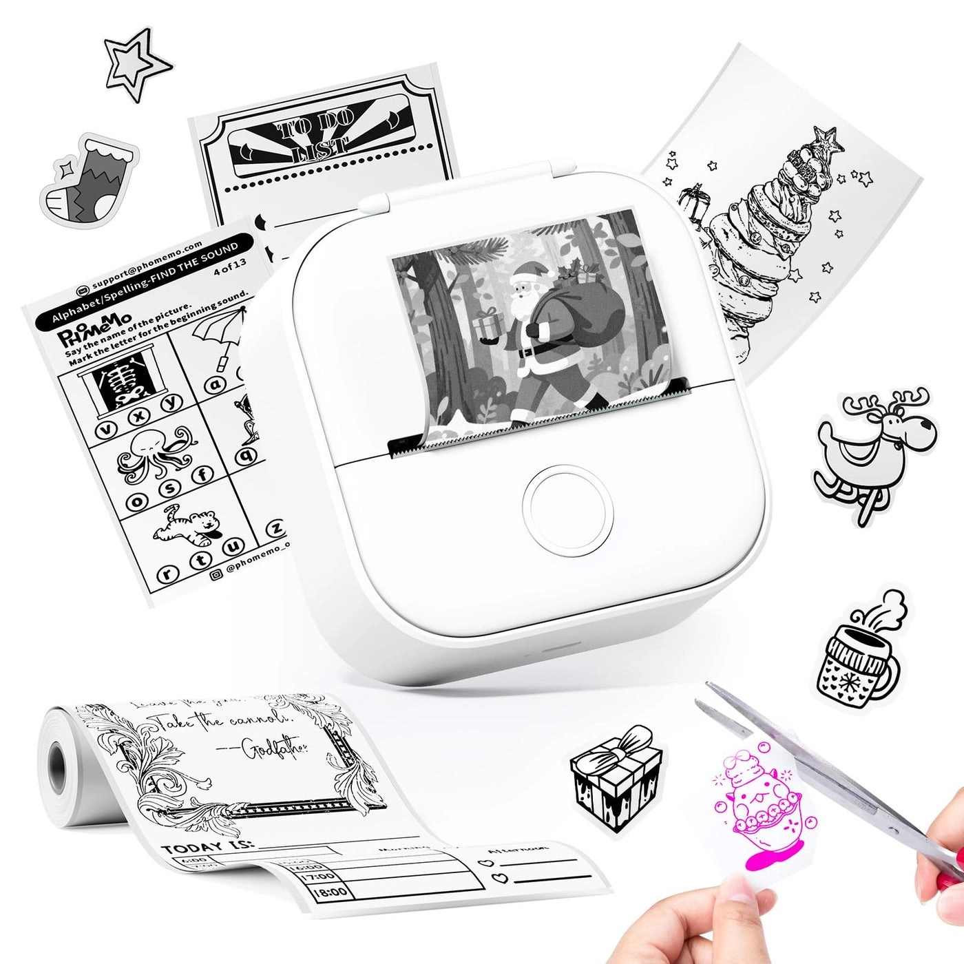 Memoqueen Sticker Printer