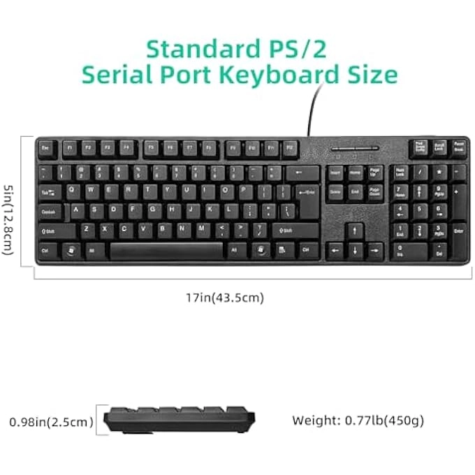 COMPUTER QUIET KEYBOARD - Wired