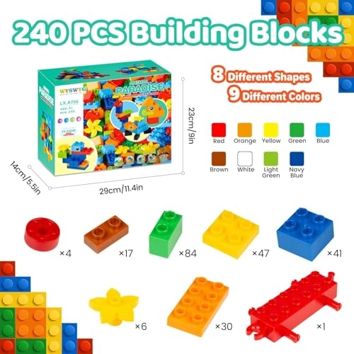 Building Blocks Series - 240 pcs