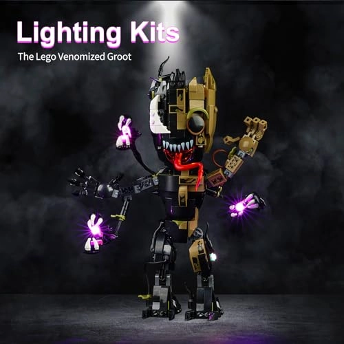 LED Lighting Kit for LEGO Venomized Groot 76249 - Plasic