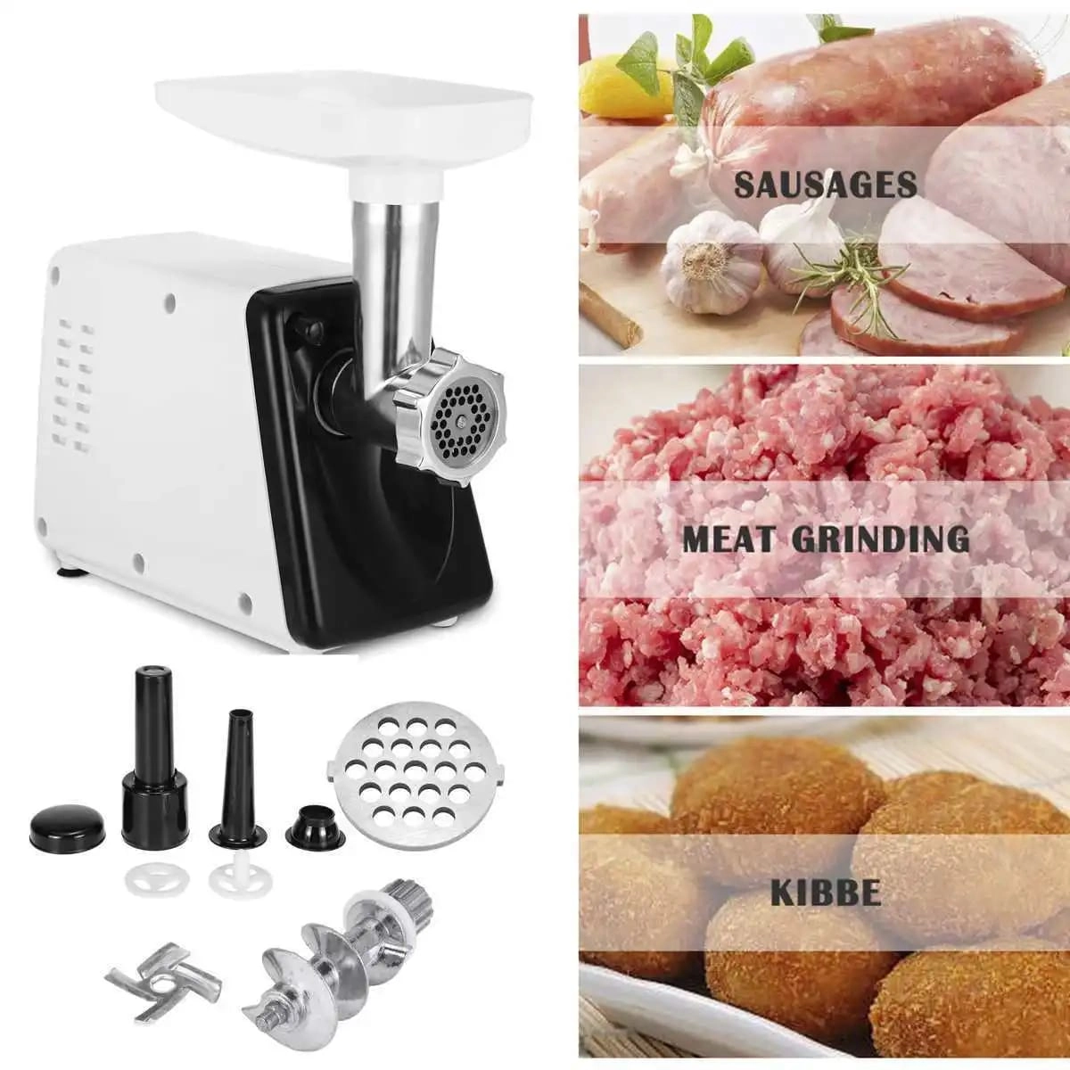 Meat Grinder - 2500W Stainless Steel