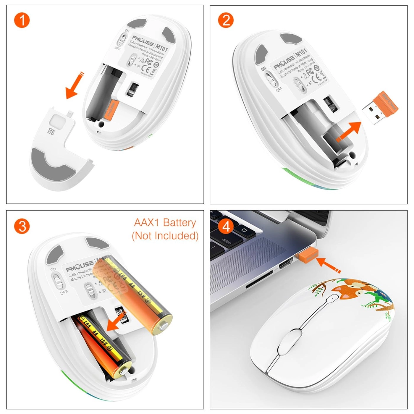 M101 Mouse - Bluetooth USB