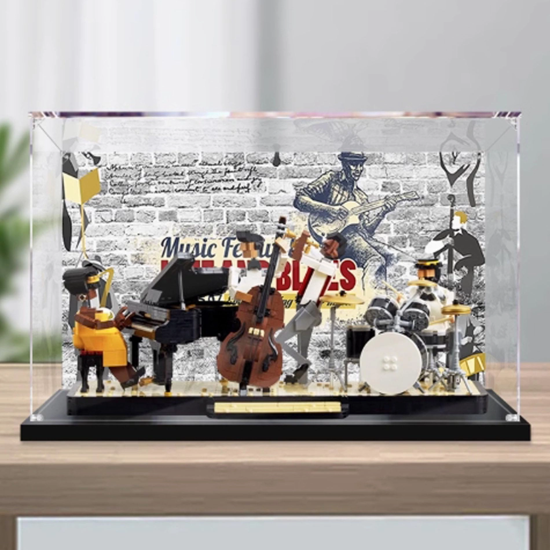 YUANZITIAN Acrylic Display Box - 3mm Dustproof Assembled