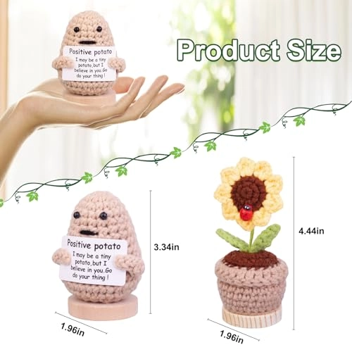 Mini Funny Positive Potato - Fabric Pack