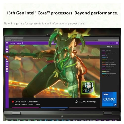 Legion Pro 5i - 16'' i7-13700HX 64GB DDR5 2 TB PCIe SSD