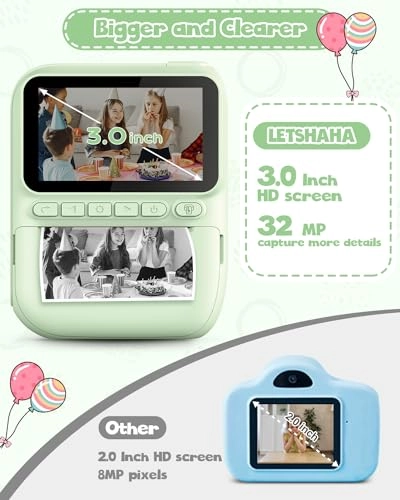 Kids Instant Print Camera