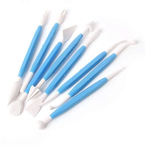 Plastic Carving Double Heads - Plastic 8 Pieces