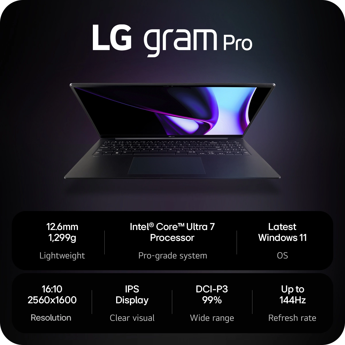 gram 17 - 17'' 2TB 32GB Core Ultra 7