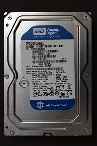 Caviar SE16 3.5" 7200rpm 16MB SATA (WD5000KSRTL) - 500 GB