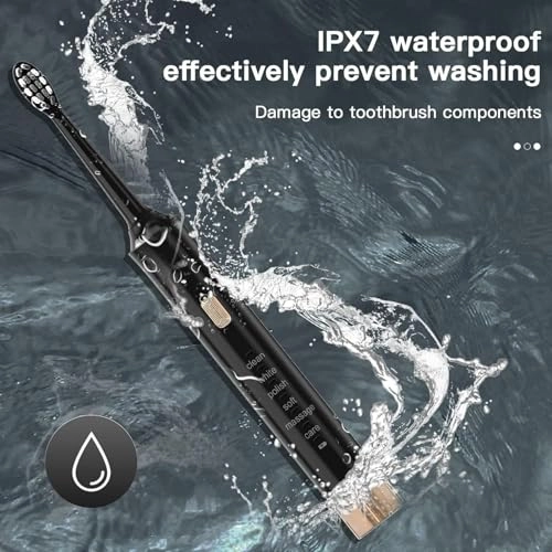 Sonic Electric Toothbrush - 5 Brush Heads 6 Cleaning Modes