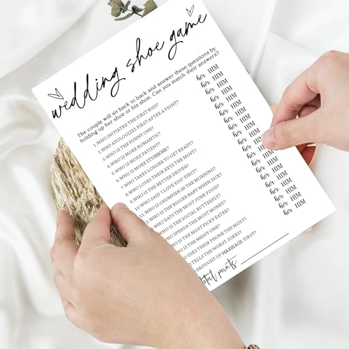 Bridal Shower Games Cards - Adult 25