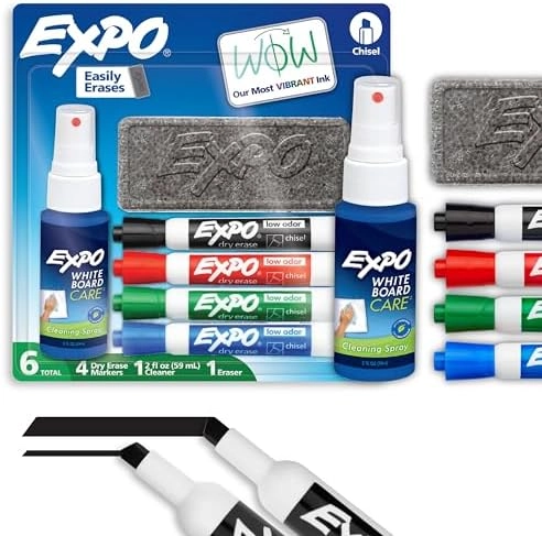 EXPO 80653 - Assorted Colors Chisel Tip