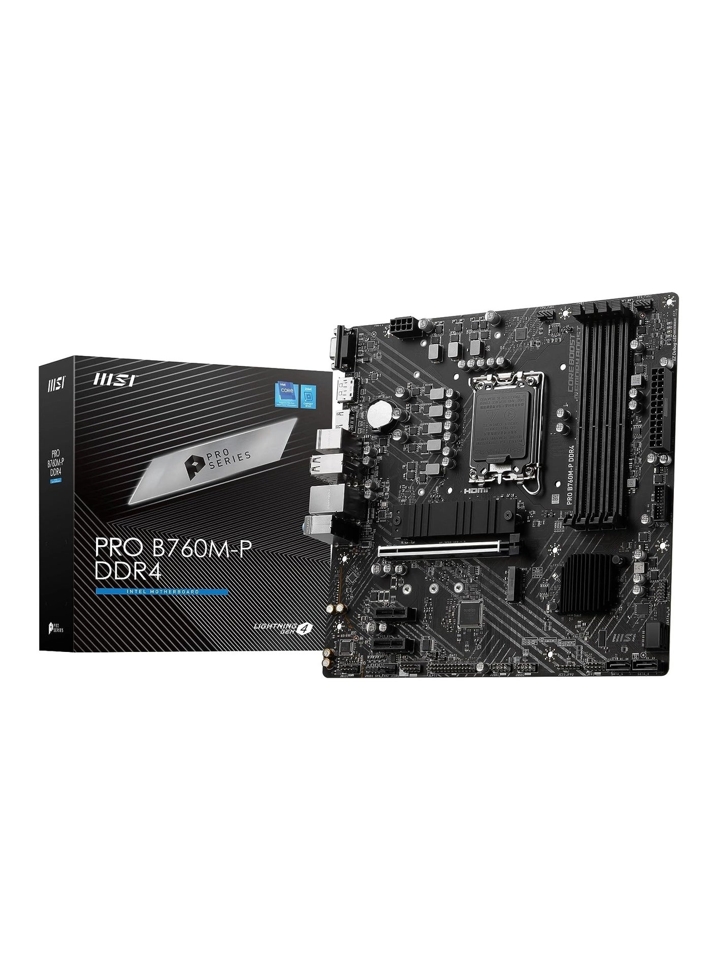 MSI PRO B760M-P - DDR4 LGA 1700 PCIe 4.0