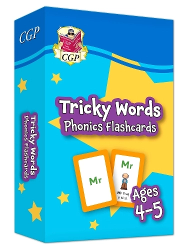Coordination Group Publications Ltd (CGP) Tricky Words Phonics Flashcards - 4-5
