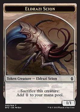 Wizards of the Coast Eldrazi Scion Token (002) - Battle for Zendikar