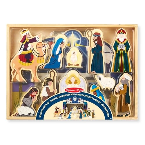 Christmas Nativity Set - 3 years and up 11 pieces