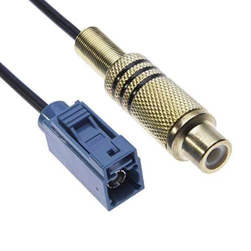 Reverse Camera Adaptor Cable Fakra to RCA