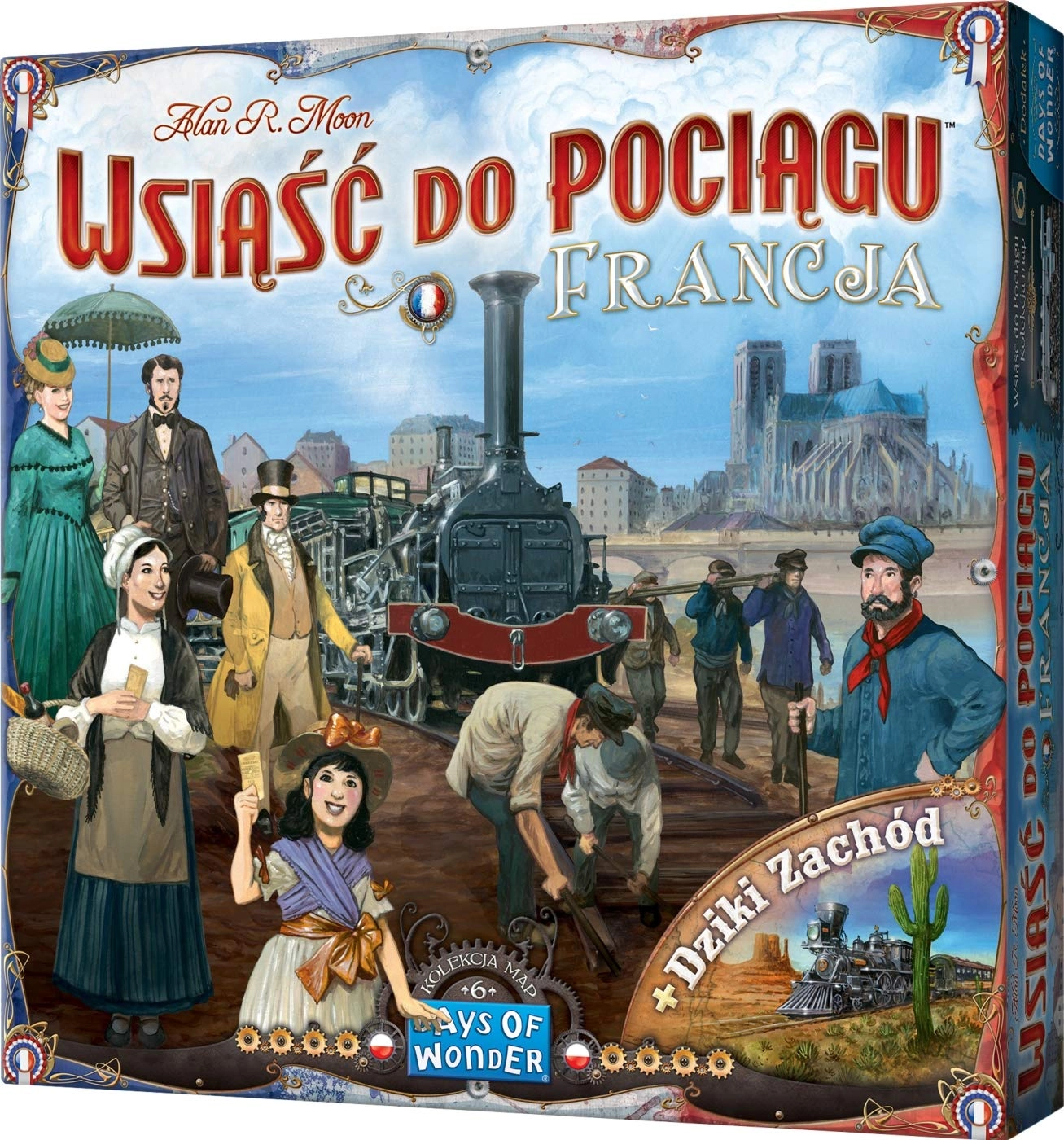 Ticket To Ride: Vol 6: France & Old West Expansion