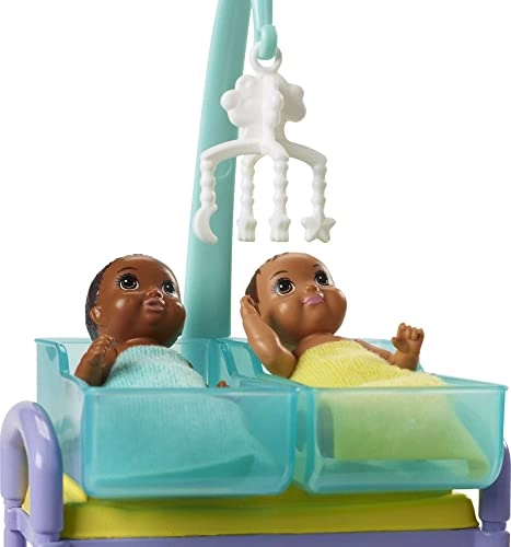 Careers Doll & Playset - Baby Doctor Brunette + Baby Doll - 2 + Furniture & Accessories - 11 piece(s) Ages 36+