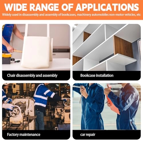 Right Angle Drill Attachment + 90 Degree Drill Adaptor + 105 Degree Right Angle Drill Bit Adapter + Drill Socket Adaptor - 1/4, 3/8, 1/2 inch