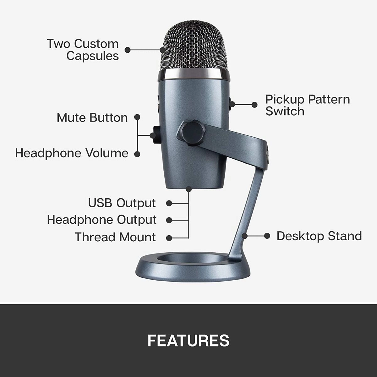Blue Yeti Nano USB Microphone