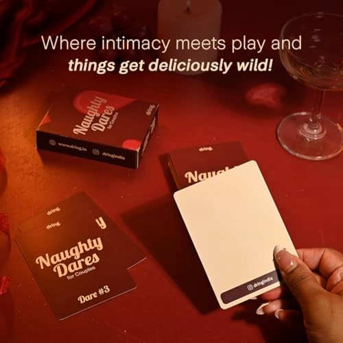 Naughty Dares for Couples - English Adult 48 piece(s)