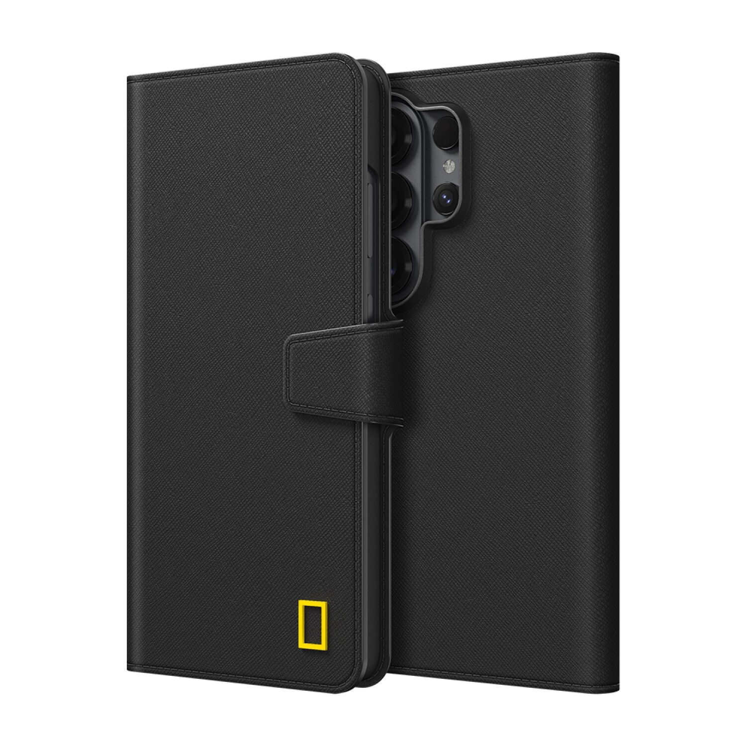 National Geographic Business Wallet Case - Eco-friendly artificial leather for Galaxy S26 Ultra