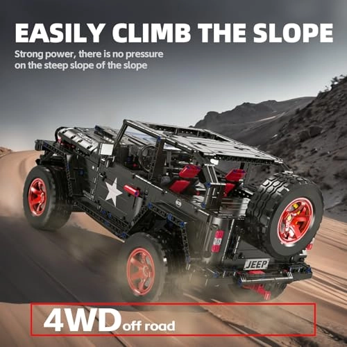 Off-Road SUV Wrangler - 1:8 Scale