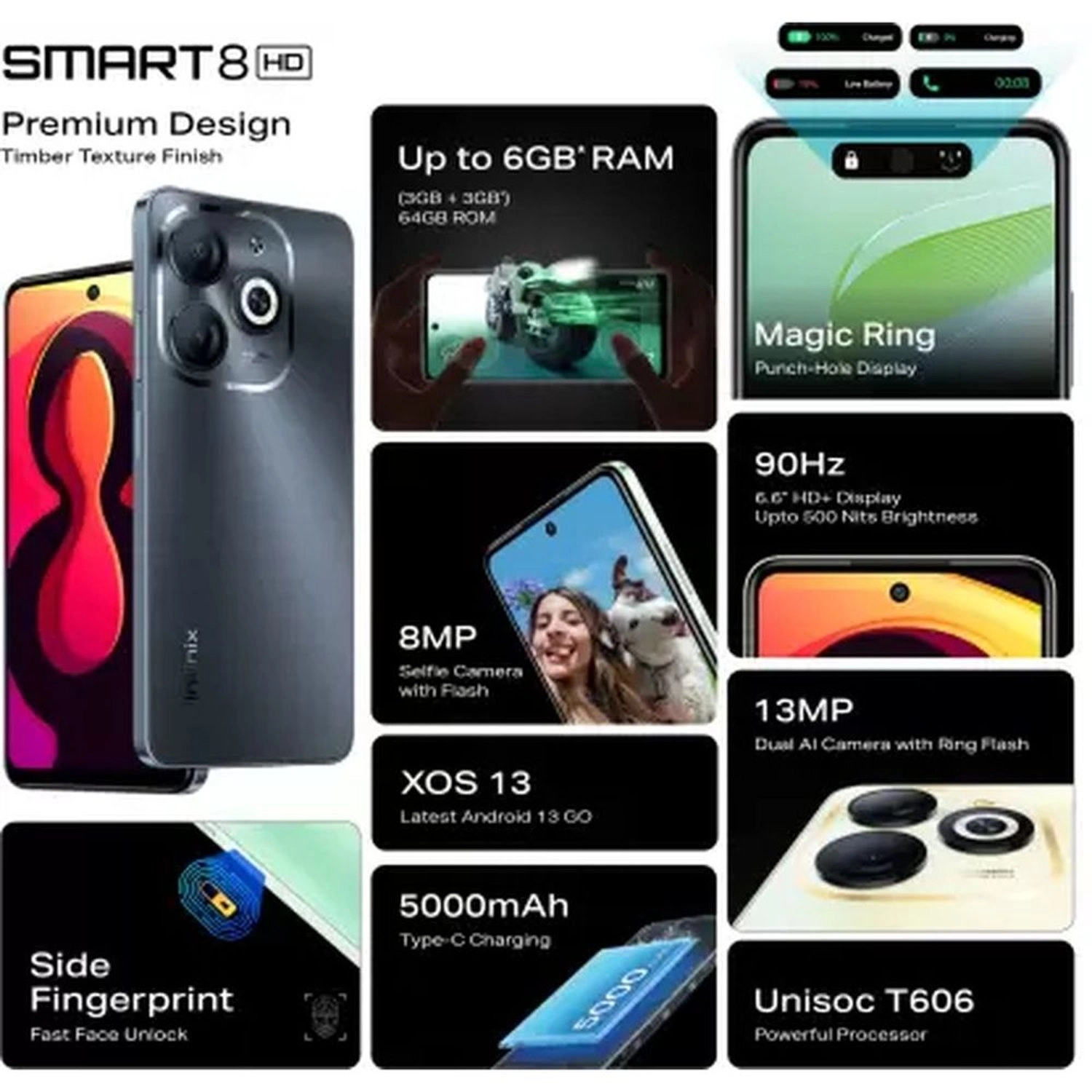 Smart 8 - 4GB 128GB