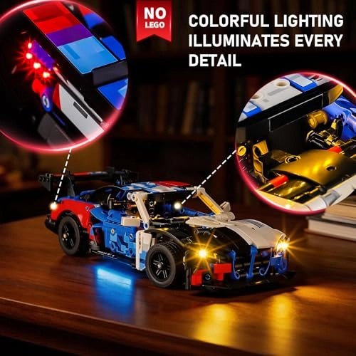 2.0 Light Kit Compatible with Lego Technic BMW M4 GT3 EVO Race Car 42226