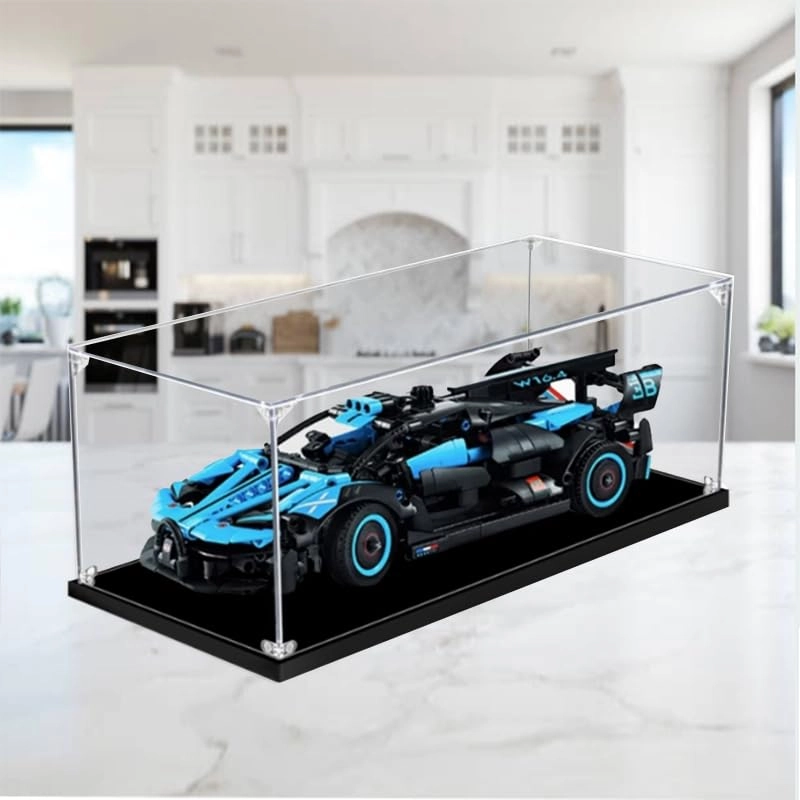 Technic 42162 Display Case - 35x15x15cm Black Bottom