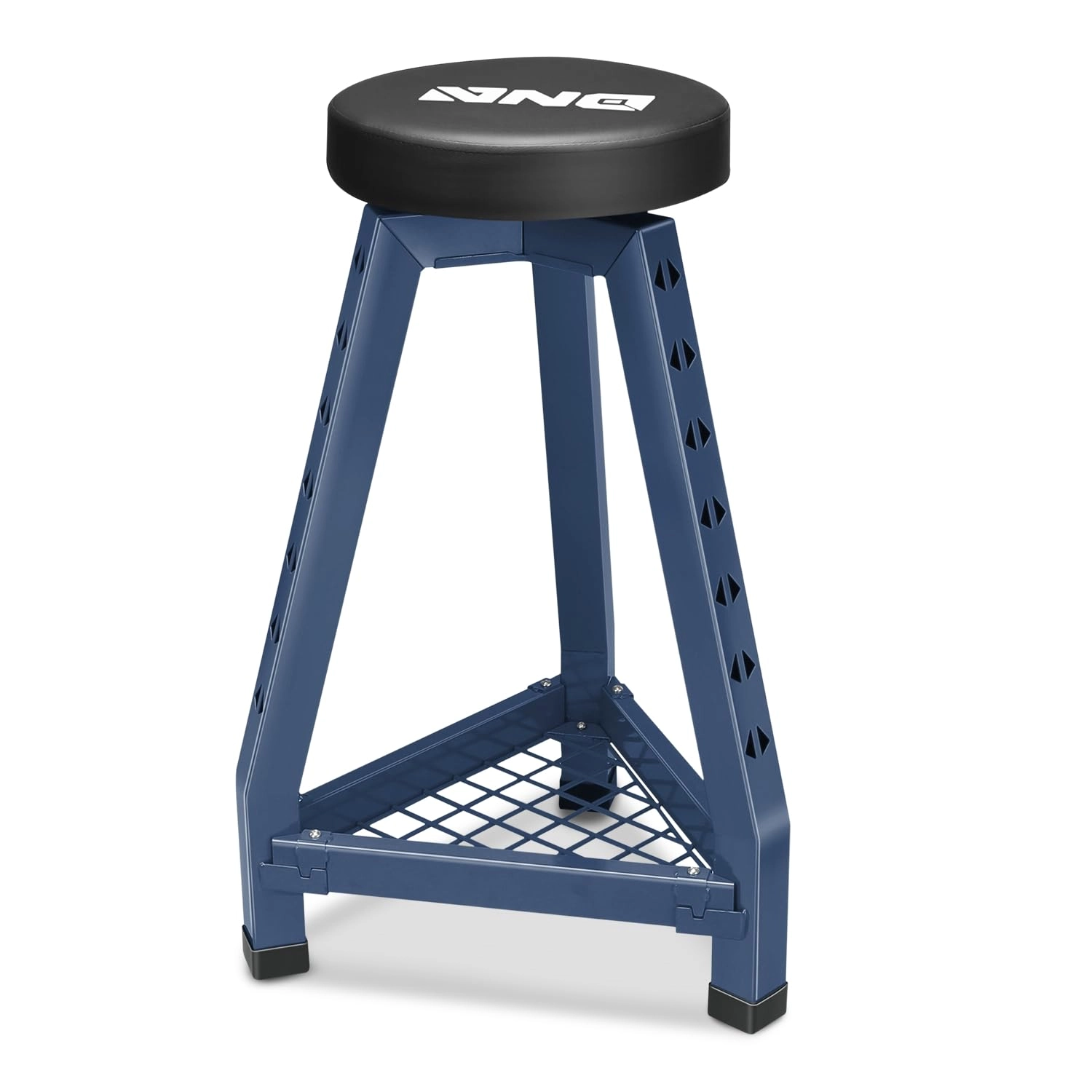 DNA MOTORING Heavy-Duty Padded Seat - 300lbs W/Tool Storage Tray 360° Swivel