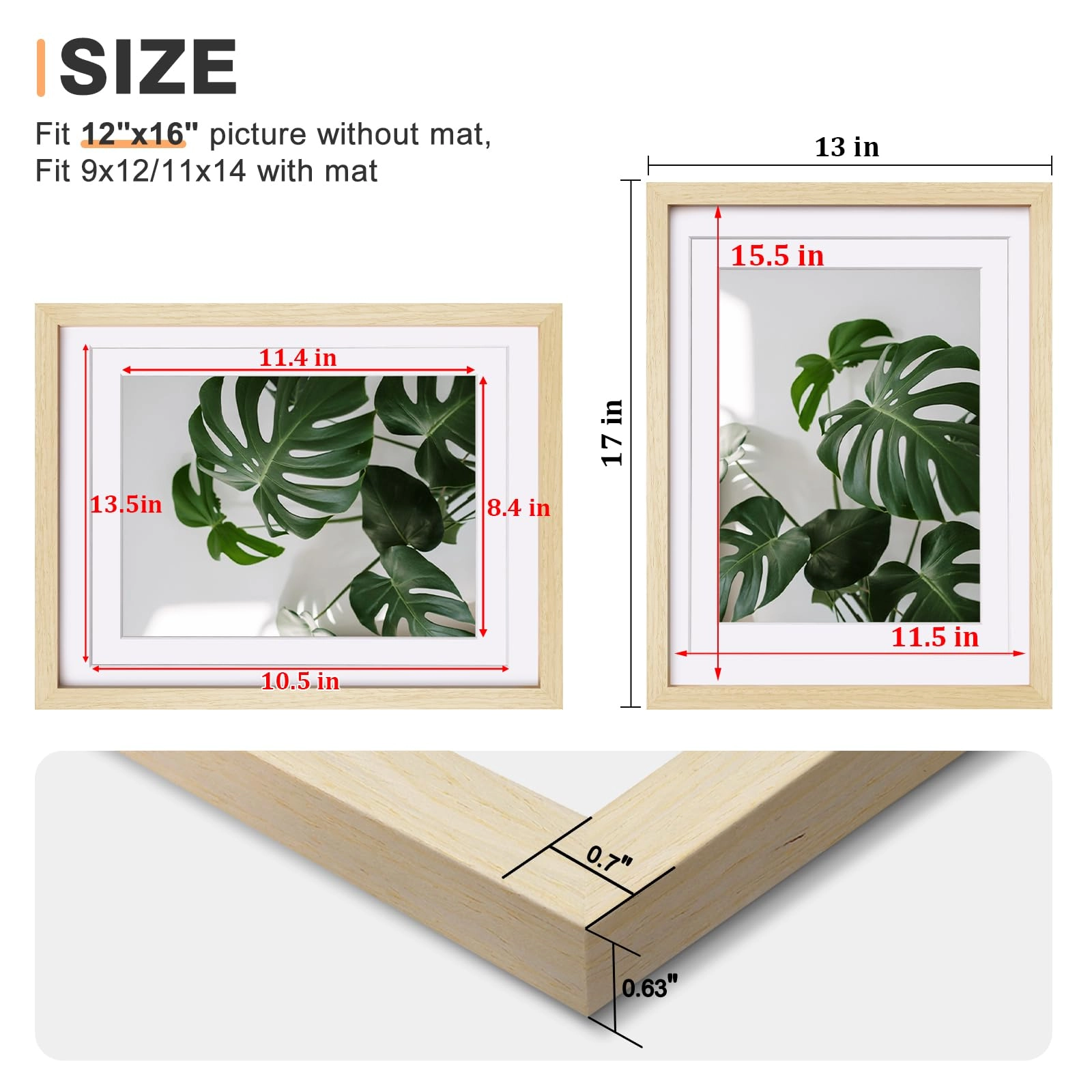 picture frames - 12x16