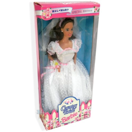 Barbie Country Bride - 11.5" tall Brunette