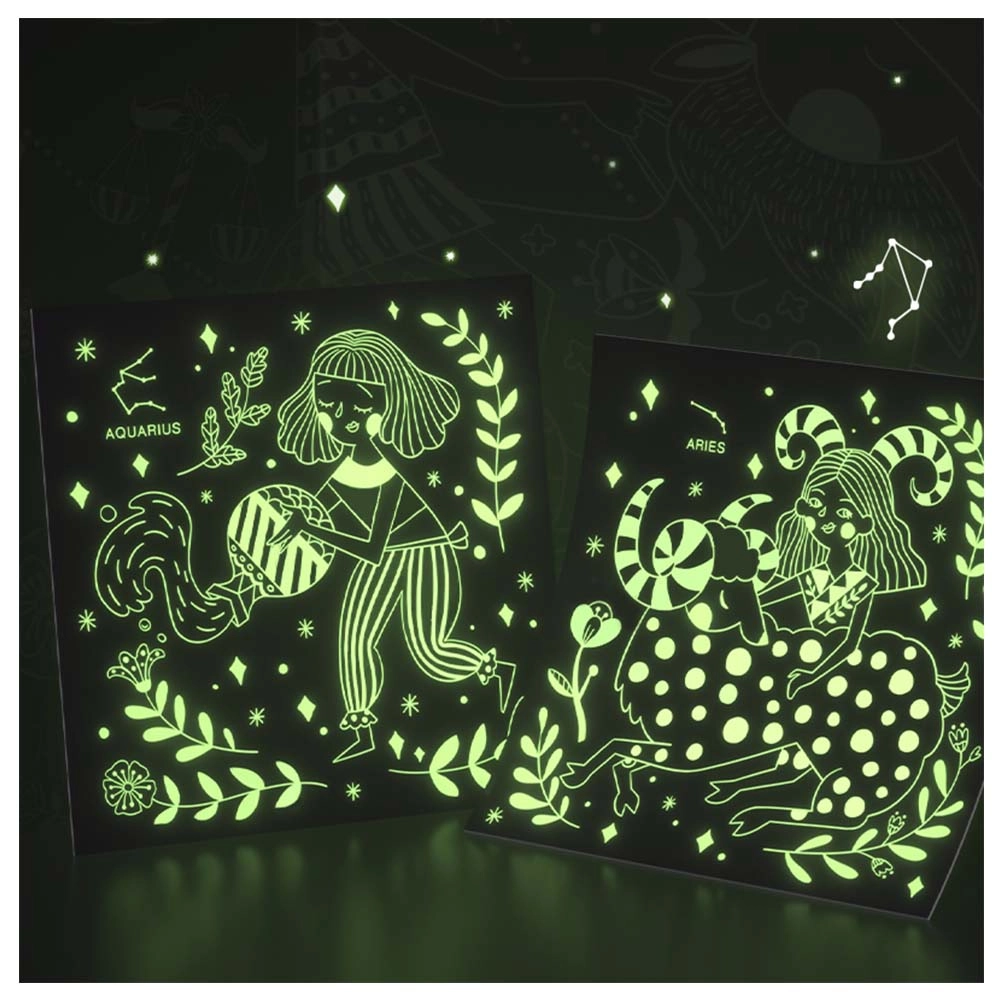 Luminous Scratch Art Card - 3+ years