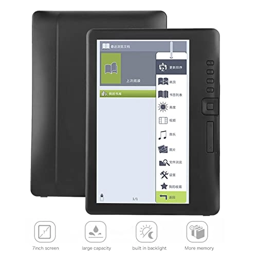 Portable E-book Reader - 7 inch 0.512 gigabyte