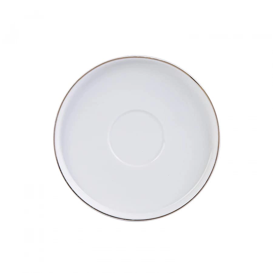 Saturn Coffee Cup - 12 pcs Platin Silver